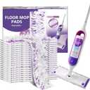 Power Mop Refills, 24 Count Disposable Pads for Swiffer Powermop Mopping - Thickness, Absorbent, Quick Cleaning, Suit All Multi-Surface, [Non-Vacuum Packaged] to Keeps Fluffy