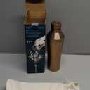 BARE BARREL Insulated Cocktail Shaker Set | Double Wall Stainless Steel | Martini Shaker for Home Bar Bartending | Built-in Drink Measure System & Strainer, Travel Bag, Recipes | Gift Set (Copper)