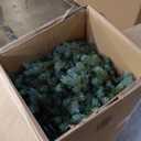 7ft Artificial Christmas Tree Spruce Hinged w/1260 Mixed PE & PVC Tips
