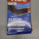 ACE Brand Flex Comfort Compression Elbow Sleeve 208707, Gray L/XL