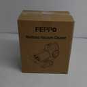 FEPPO Mattress Vacuum Cleaner, 16Kpa Bed Vacuum Cleaner with 253.7nm UV-C Light, 140F Heat, HEPA Filter & Ultrasonic, Versatile Handheld Vacuums for Bed, Sofa, Couch, Crib(Corded, 500W) (White)