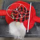 Kemooie 2FT Lighted Collapsible Gnome Christmas Decorations, Pre-Lit Pop-up Garden Gnome with Built-in Led Lights Holiday for Garden Home Indoor Lawn Yard Xmas Décor