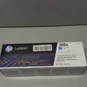 HP 305A Cyan Toner Cartridge Printers | Works with Printer Series: LaserJet Pro 300 M351, 300 MFP M375, 400 M451, 400 MFP M475 | CE411A