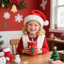 3 x 6PCS Christmas Silicone Straw Toppers for Stanley Cup, 10mm Dust-Proof Reusable Straw Covers Cap for 30/40 Oz Tumbler with Handle, Festive Christmas Gift for Coffee/Tea Lovers