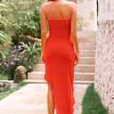 PRETTYGARDEN Summer Wedding Guest Dresses for Women 2026 Spring Cocktail Prom Graduation Bodycon Backless Elegant Midi Dress (M)