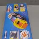 LED Garbage Truck Toy Set Includes Dumpster, Toy Truck with Mode Switch & Volume Control, Trash Vehicle with Lights and Sounds, Automatic Bump & Go Car