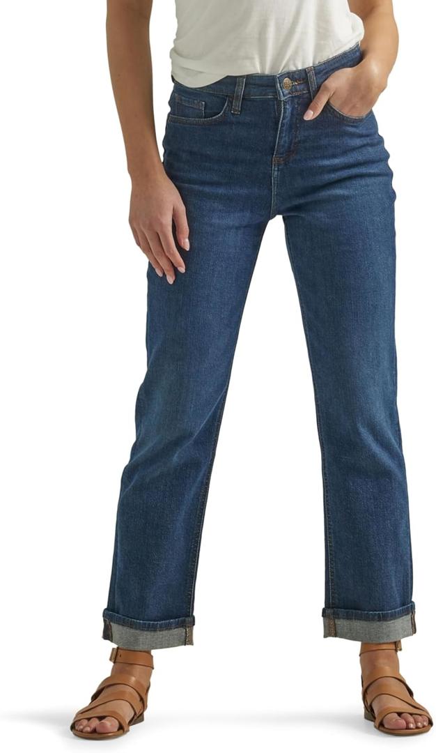 Lee Women's Mid Rise Boyfriend Jean (12)