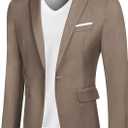 COOFANDY Mens Blazer Sport Coats Casual Slim Fit Suit Jacket Business One Button Blazers (XL)