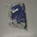 FRAMICS Christmas Tablecloth, Snowflake Table Cloth Waterproof Navy Blue Tablecloths for Dining Kitchen Winter Holiday, Spill-Proof Table Cover for New Year Party Home Decor, Square 55 x 55 Inch, Blue