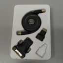 Retrak HDMI Cable Mini Micro DVI  Nickel Push-on Adapter