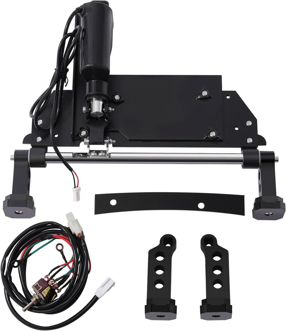 Electric Center Stand compatible with 2009-2016 Harley Touring Bagger Electra Glide Road King Street Glide, Not for Cross-Under Exhaust