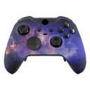eXtremeRate Nebula Galaxy Patterned Faceplate Cover, Soft Touch Front Housing Shell Case Replacement Kit for Xbox One Elite Series 2, Xbox Elite 2 Core Controller Model 1797 - Controller NOT Included