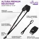 Altura Photo Camera Strap with Quick Release & Safety Tether - Camera Strap for Photographers for Sony, Nikon, & Canon