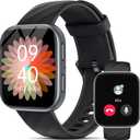 MorePro Smart Watch for Men Women(Make/Answer Call), 1.85" Smartwatch with 24/7 Heart Rate & Blood Pressure Monitor, Blood Oxy-gen Sleep Tracking, 120+ Sports Fitness Trackers for iPhone Android (Urban Bronze)