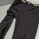 Realtree Men's Heavyweight Cotton Polyester Thermal Long Johns Underwear Bottom, Black, Medium