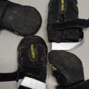 QUMY Dog Shoes for Large Dogs, Medium Dog Boots & Paw Protectors for Winter Snowy Day, Summer Hot Pavement, Water-Resistant in Rainy Weather, Outdoor Walking, Indoor Hardfloors Skid-Resistant Sole (Size 8: 3.0''x3.3"(W*L) (Pack of 4))