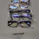 Gaoye 2.25 Professional Reading Glasses for All Day - Computer Readers with Blue Light Protection - Value Pack