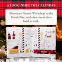 Walkers 2025 Advent Calendar with Shortbread Cookies from Scotland - 24 Count (10.4 oz) - Limited Edition Cookie Box with Christmas Cookies in Various Shapes and Flavors (EXP 03/01/26)