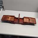 1pcs Wooden Expandable Sewing Box Sewing Kit Storage Box with Handle, Embroidery Kit Wooden Sewing Basket