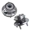 Pair 513324 Front Wheel Bearing and Hub Assembly Compatible with 11-19 Jeep Grand Cherokee, 11-20 Dodge Durango 5Lugs