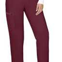 Reinwaete Scrub Pants for Women - Yoga Waistband with 3 Pockets, Jogger Scrubs for Women, Soft Stretch, Lightweight Fabric, XL