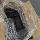 TrashAid Small Black Bathroom Trash Can with Lid Soft Close, 6 Liter / 1.6 Gallon, Stainless Steel Garbage Can with Removable Inner Bucket, Step Pedal, Slim Wastebasket for Toilet, Office, Bedroom