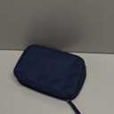 FYY Electronic Organizer, Large Travel Cable Organizer Bag Pouch Electronic Accessories Carry Case Portable Waterproof Double Layers All-in-One Storage Bag for Cable, Cord, Charger, Phone, Navy