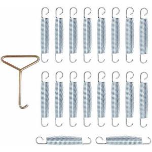 Ctgsas Universal Replacement, | Set of 20 |, 5.5" and 7" Trampoline Springs with Spring Tool | Heavy-Duty Galvanized Steel|for JUMPZYLLA, Skywalker, JumpKing, UpperBounce, SportsPower, BCAN