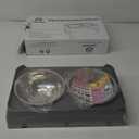 Elevated Bowls, 4 Height Adjustable Raised Stand With 2 Thick 50oz Stainless Steel Food Bowls, Non-Slip Feeder for Large Medium Dogs, Adjusts to 3.7", 9.2", 10.75", 12.36" Grey