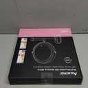 Auxmir 1X/30X Wall Mounted Lighted Makeup Mirror, 8" 3200 mAh Rechargeable Double-Sided Magnifying Mirror, Touch Dimmable 3 Color Lights, 360 Rotating Foldable 14.5" Extension Arm, Brushed Nickel