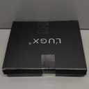 L'UGX Nail Drill 35000RPM Professional Brushless Electric Machine, Rechargeable Cordless Efile for Acrylic Gel Nails, 8Pcs Bits, Low Noise Vibration Black