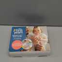 The First Years Squeeze & Sip Toddler Straw Cups - Squeezable Transition Sippy Cup with Silicone Straw - Toddler Feeding Supplies - Pink/Purple/Blue - 7 Oz - 3 Count - Ages 6 Months and Up