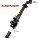 Bike Stem Handlebars Folding Bike Stem Quick-Release Aluminum Alloy Adjustable Stem with Teeth BSZ004