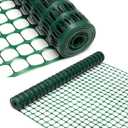 DOEWORKS Plastic Safety Fence, 4 ft x 100 ft Barrier Netting, Green
Large Coverage | Durable Plastic Mesh | Highly Visible Green Color | Versatile Use | Easy to Install
