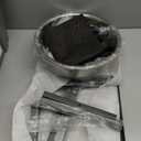 ADENGL 1.6 Gallon Elevated Dog Water Bowl for Large Dogs, 4-Height Adjustable (1318'') Raised Stainless Steel Bowl with Spill-Proof Mat & Sturdy Metal Stand, Easy-Clean Feeder for Indoor/Outdoor Use