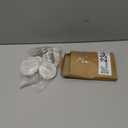 uxcell M6 Thread 20mm Diameter 10mm Thick Round Shape Aluminum Disc Set of 4 - with Mounting Screws, Glass Table Top Aluminum Circle Disc Adapter for Glass Table Tea Tables