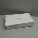 Amazon Basics Front Door Lock Set, Handleset with Shelby Lever, Level Door Handle, Exterior, Single Cylinder Packs, Satin Nickel, 1-Pack