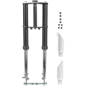 XR50 Front Forks, 510mm CRF50 Fork Suspension for CRF50 XR50 SSR 50 110 125CC Dirt Pit Bikes (Black)