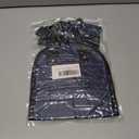 Airplane Foot Hammock, Portable Airplane Footrest to Relax Feet, Adjustable Foot Hanger for Long Trip Home Office, Travel Essentials, Navy