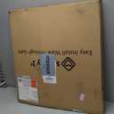 Safety 1st Easy Install Walk Thru Baby Gate for Doorway With Door, Dog Gates, Fits 29"-38", Easy Install 28" Tall, White