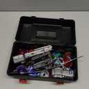 Battle Spinning Top Set with 12 Colorful Tops, Launchers and Accessories, Combat Game Collection