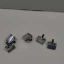 W11517334 Gas Range Stove Knobs Replacement for Whirl-Pool Stove Parts WEG745H0FS0 WEG745H0FS1 WEG515S0FS0 for Whirl-Pool Gas Range Parts Burner Control Knobs Stove Top Knobs 5 Pcs