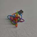 Manhattan Toy Winkel Rattle & Sensory Teether Toy, Blue/Green/Orange, 5 Inch x 4 Inch x 3.5 Inch