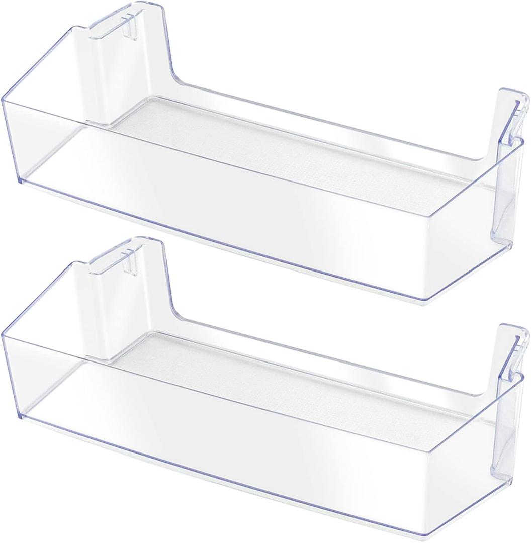 W11239961 W10900538 Door Bin Replacement,Refrigerator Door Shelf Compatible for Whirl-Pool Refrigerator Shelf Replaces 4591452 AP6333410 PS12578777 EAP12578777 Shelves 2Packs