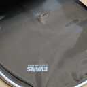 Evans dB Zero Drum Heads - Featuring Single Ply ShockWeave Mesh - Low Volume Drumhead - Bass, 24 Inch