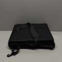 Ski Bag and Boot Bag Combo, Padded Skis Bag for Air Travel, Safety Reinforce Ski Carrier Bag Fits for Skis Up to 200 CM and Boots Up To Size US13, Water- resistant Ski Travel Bag (Black & White)