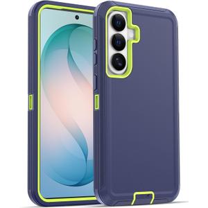 Jelanry for Samsung Galaxy S26+ Rugged Series Case - Blue, Heavy Duty Shockproof Bumper Dual-Layer Hybrid Protection Cover w/Port Anti-Dust/Scratch Phone Case for Galaxy S26 Plus 5G 6.7'' Men Women