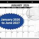 Desk Calendar 2026,January 2026 to June 2027,2026 Desk Calendar with to-do list,Calendar 2026-2027-18 Months,2026 Calendar 17" x 12" for Home or Office.
