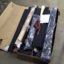 Full Size Upholstered Bed Frame with Charging Station, Platform Bed Frame with Storage Headboard, Solid Wood Slats Support, No Box Spring Needed, Black