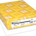 Neenah White Cardstock, 65 lb. 8.5" x 11", 235 Sheets, Thick and Durable Card Stock for Invitations, Business cards, crafts and printing